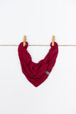 BANDANA BIB - CHASE (Burgundy)