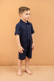 SUMMER BOILERSUIT - NAVY