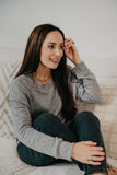 ADULT COZY JUMPER - GREY MELANGE