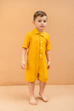 SUMMER BOILERSUIT - MUSTARD