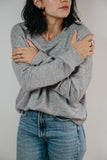 ADULT COZY JUMPER - GREY MELANGE