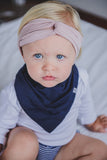 BANDANA BIB - FRANKIE  (Navy) - Flynn Jaxon