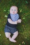 BABY VEST - BLACK SLEEVED - Flynn Jaxon