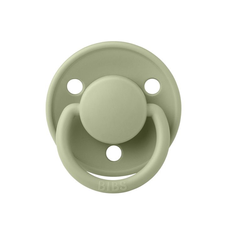 BIBS De Lux Silicone Pacifiers | 1 Size Fits All