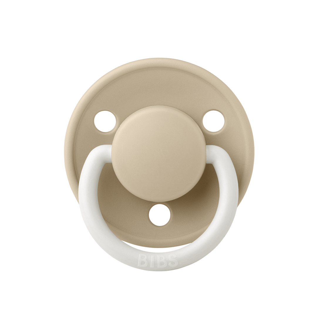 BIBS De Lux Silicone Pacifiers | 1 Size Fits All