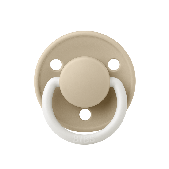 BIBS De Lux Silicone Pacifiers | 1 Size Fits All