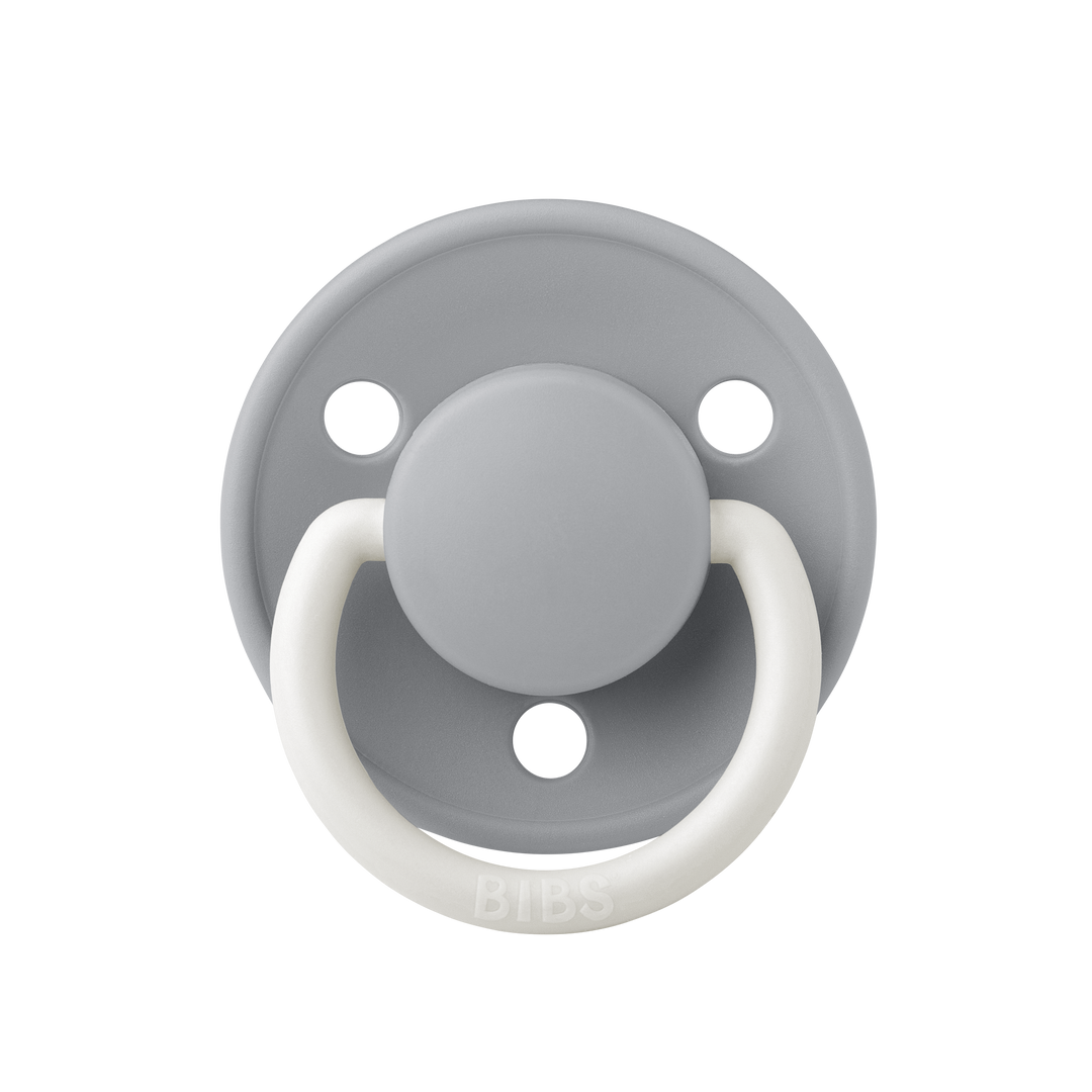 BIBS De Lux Silicone Pacifiers | 1 Size Fits All