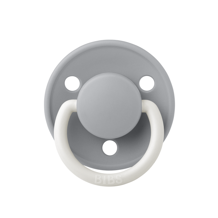 BIBS De Lux Silicone Pacifiers | 1 Size Fits All