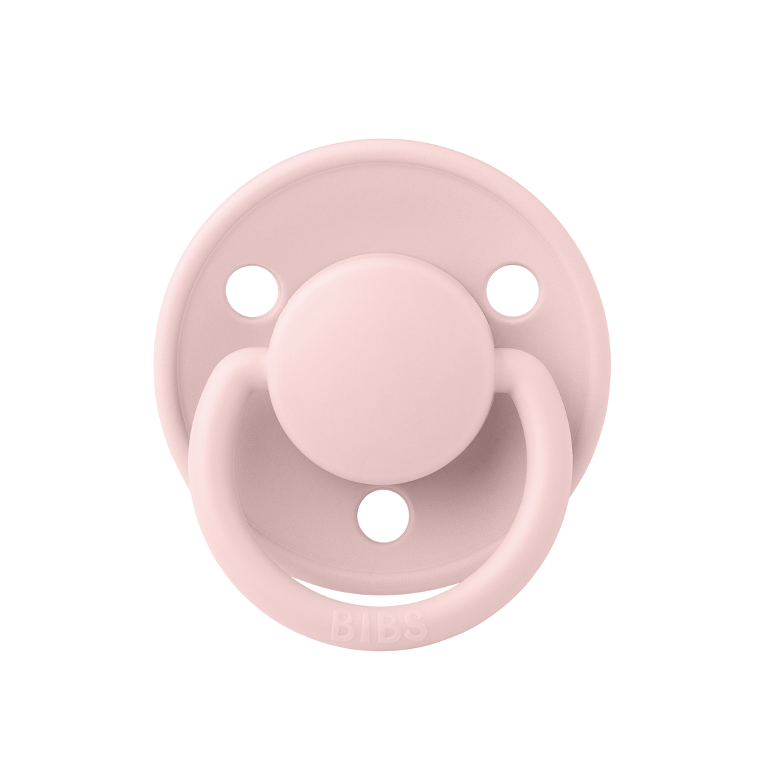 BIBS De Lux Silicone Pacifiers | 1 Size Fits All