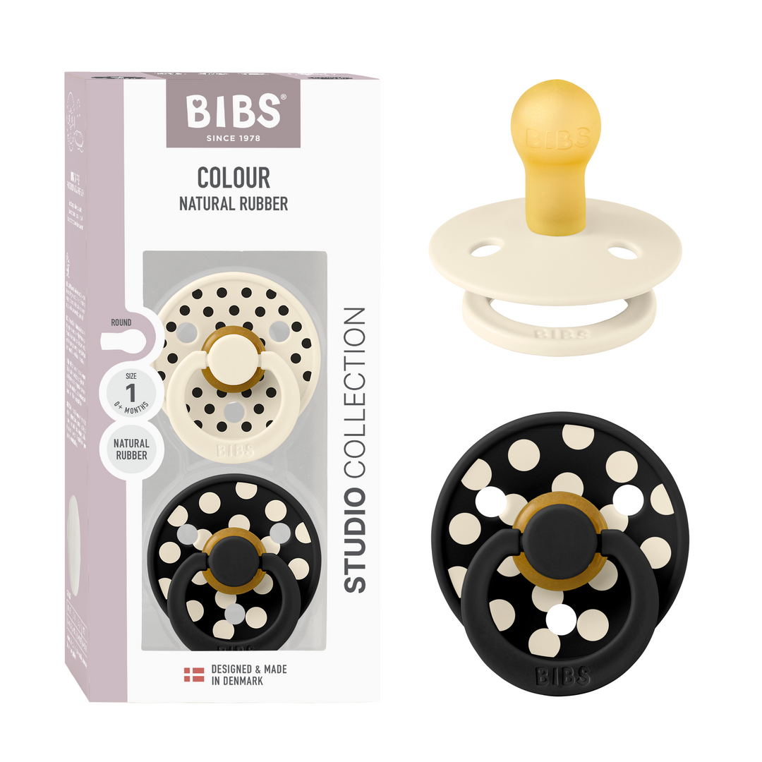 BIBS Pacifiers Studio Collection 2 Pack | Size 2