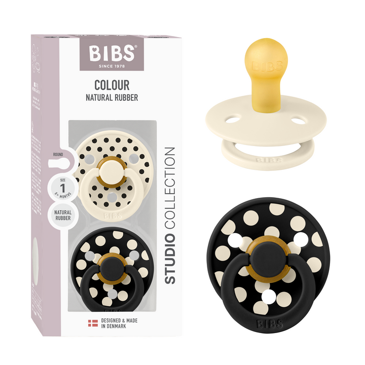 BIBS Pacifiers Studio Collection 2 Pack | Size 2
