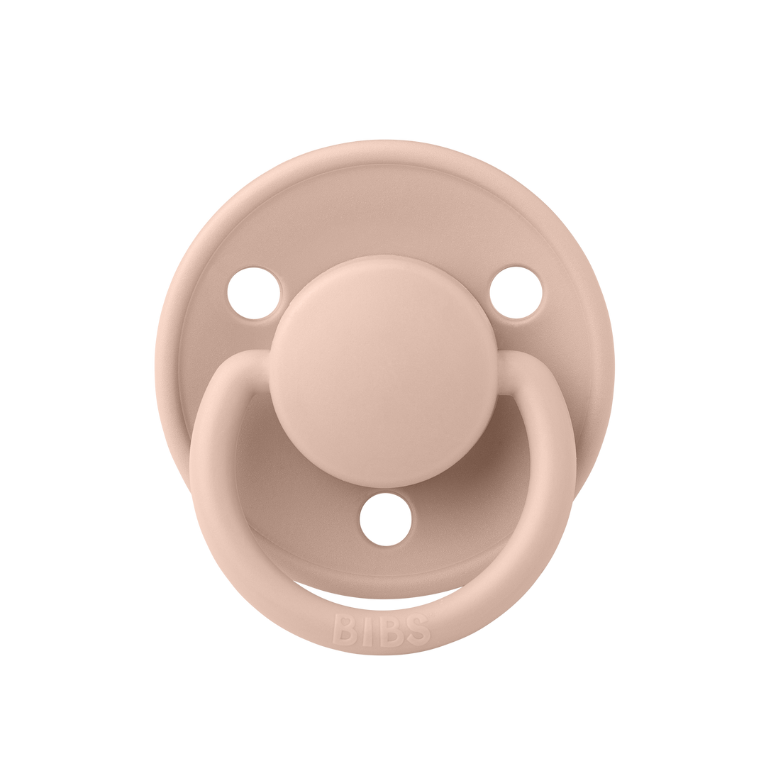 BIBS De Lux Silicone Pacifiers | 1 Size Fits All