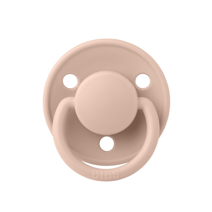 BIBS De Lux Silicone Pacifiers | 1 Size Fits All