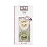 BIBS PACIFIERS - SIZE THREE