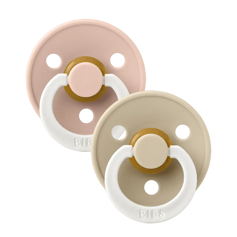BIBS Pacifiers Colour Anatomical | Size 2
