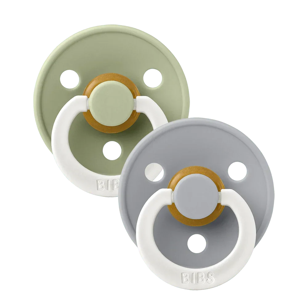 BIBS Pacifiers Colour Anatomical | Size 2