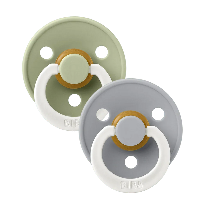 BIBS Pacifiers Colour Anatomical | Size 2