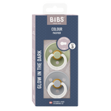 BIBS PACIFIERS - SIZE THREE