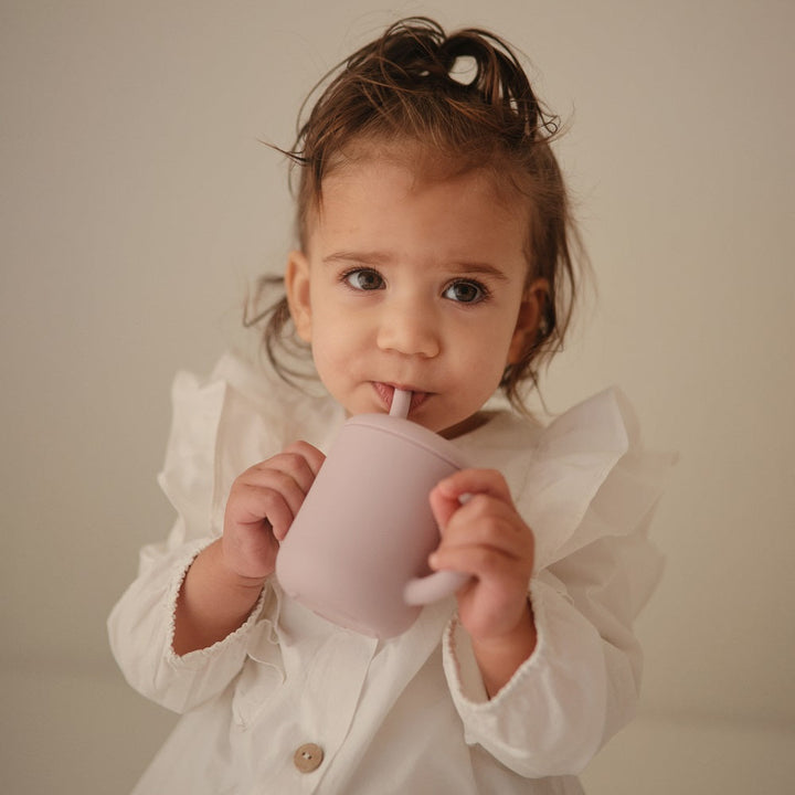 Mushi Silicone Training Cup + Straw