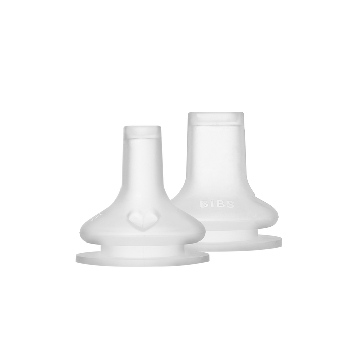 BIBS Bottle Nipple 2-Packs Latex + Silicone
