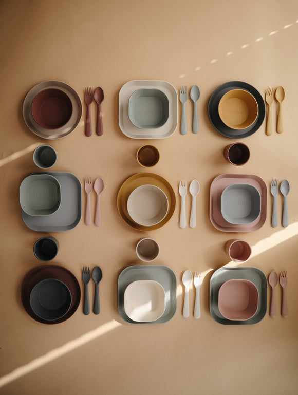 MUSHIE ROUND BOWLS - 2 PACK