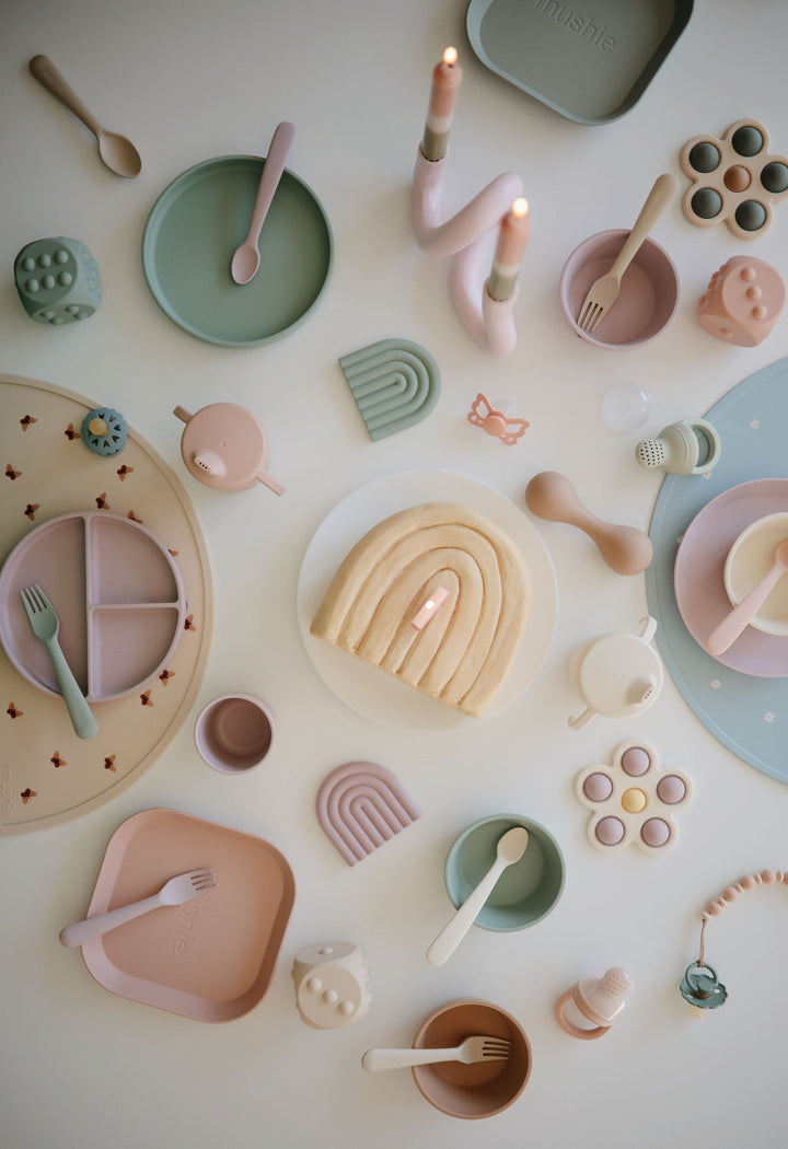Mushie Square Bowls | 2 Pack