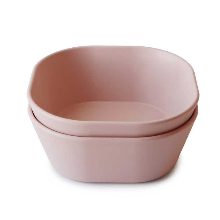 Mushie Square Bowls | 2 Pack