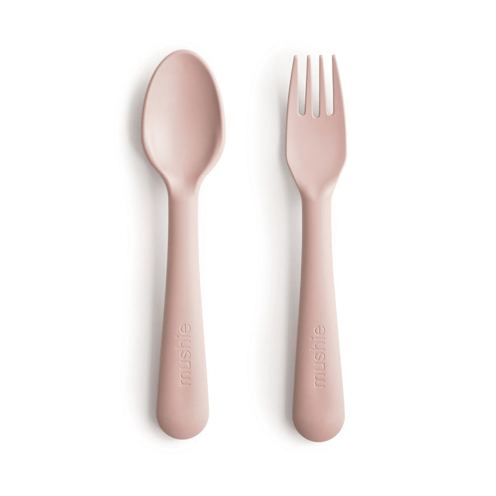 Mushie Fork + Spoon Set
