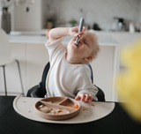 MUSHIE SILICONE FEEDING SPOONS - 2 PACK