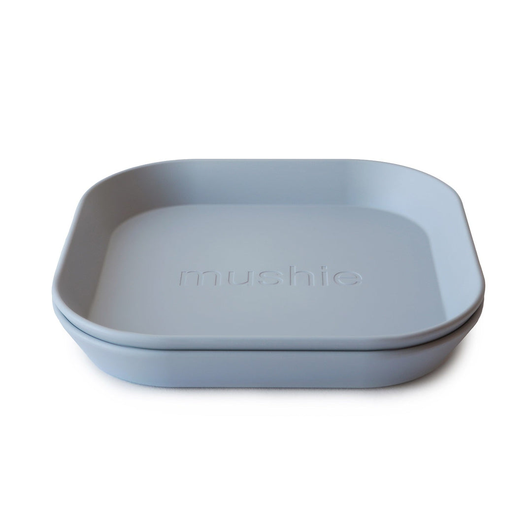 Mushie Square Plates | 2 Pacl