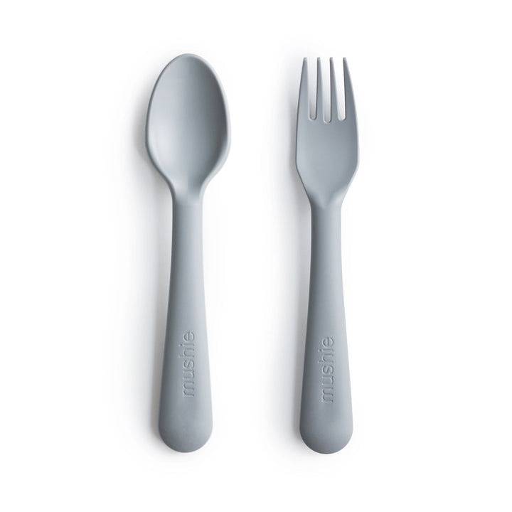 Mushie Fork + Spoon Set