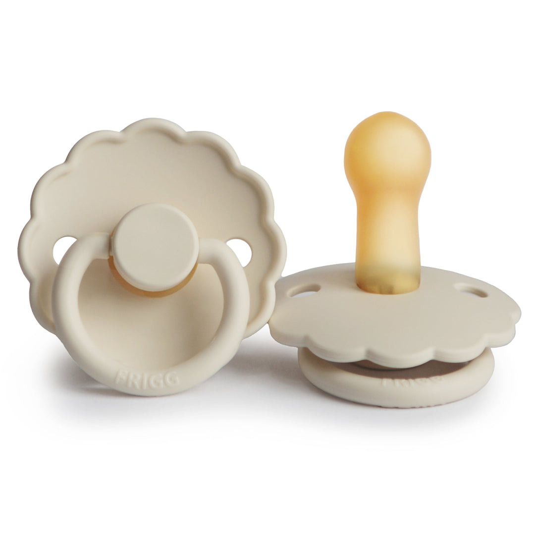 FRIGG Daisy Round Latex Pacifier | Size 1