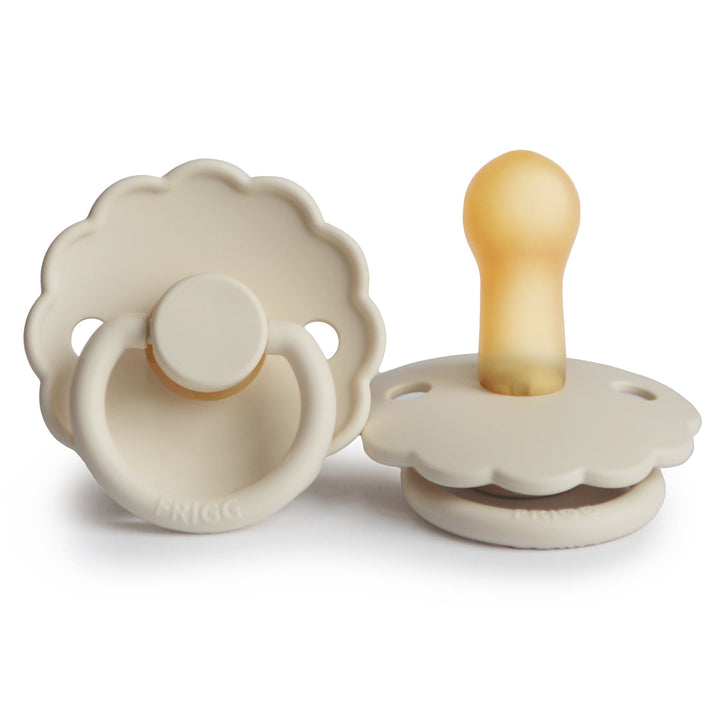 FRIGG Daisy Round Latex Pacifier | Size 1