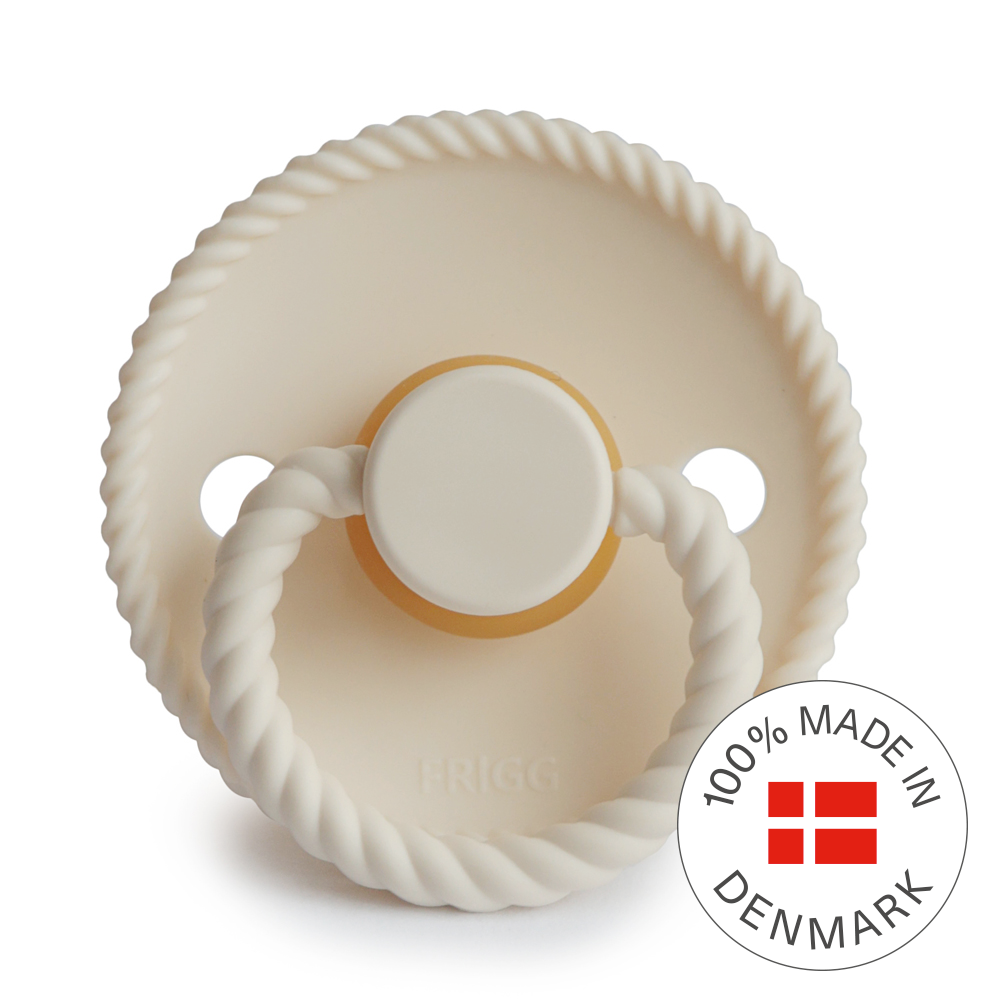 FRIGG Rope - Round Latex Pacifier - Size 2