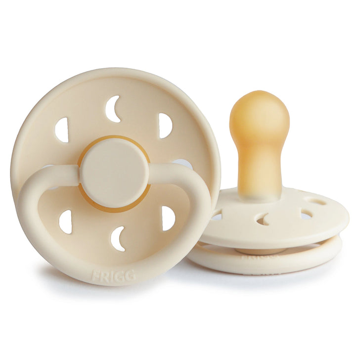 FRIGG Moon - Round Latex Pacifier | Size 2
