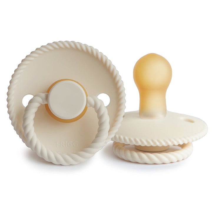 FRIGG Rope - Round Latex Pacifier - Size 2