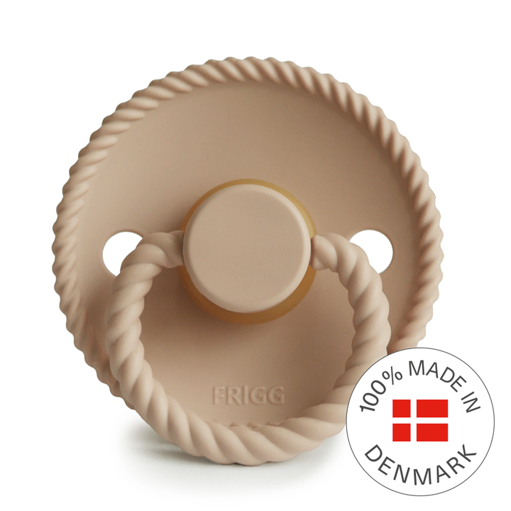 FRIGG Rope - Round Latex Pacifier - Size 2