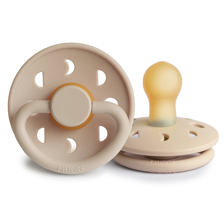 FRIGG Moon - Round Latex Pacifier | Size 1