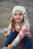 SLOUCHY BEANIE - JAGGER (Bone Knit)