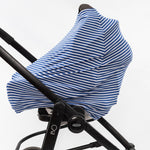 Blue & White Stripe