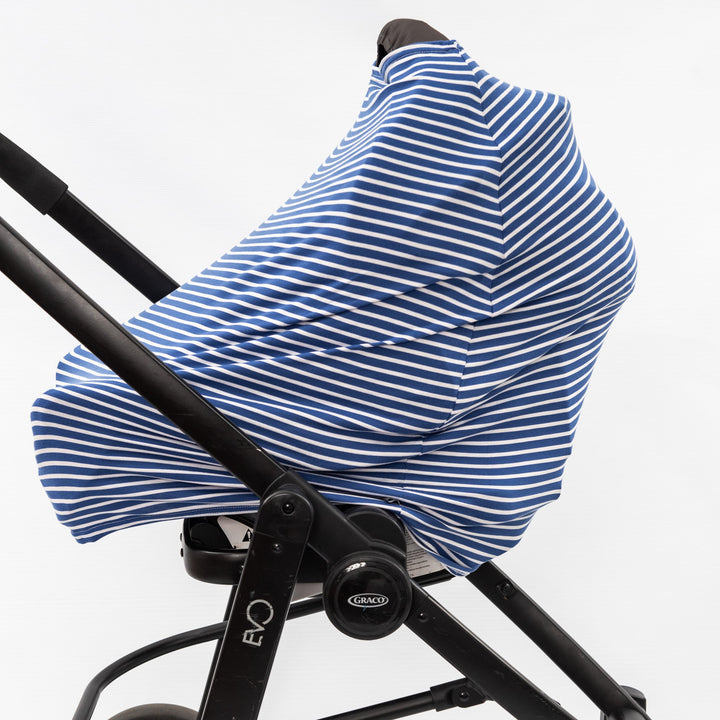 Multi Use Cover | Blue Stripe