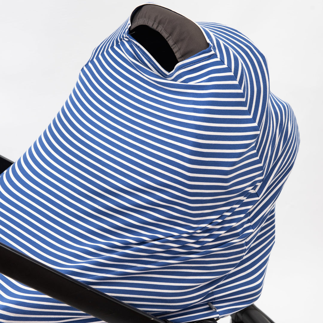 Multi Use Cover | Blue Stripe