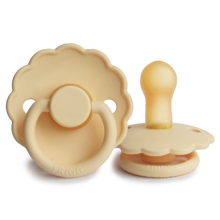 FRIGG Daisy Round Latex Pacifier | Size 1