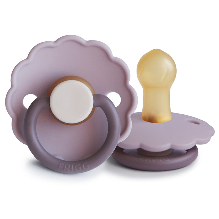 FRIGG Daisy Colourblock - Round Latex Pacifier | Size 1