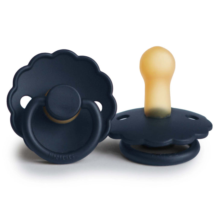 FRIGG Daisy Round Latex Pacifier | Size 2