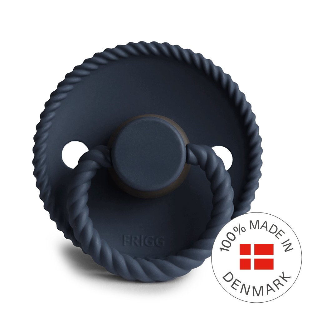 FRIGG Rope - Round Latex Pacifier - Size 2