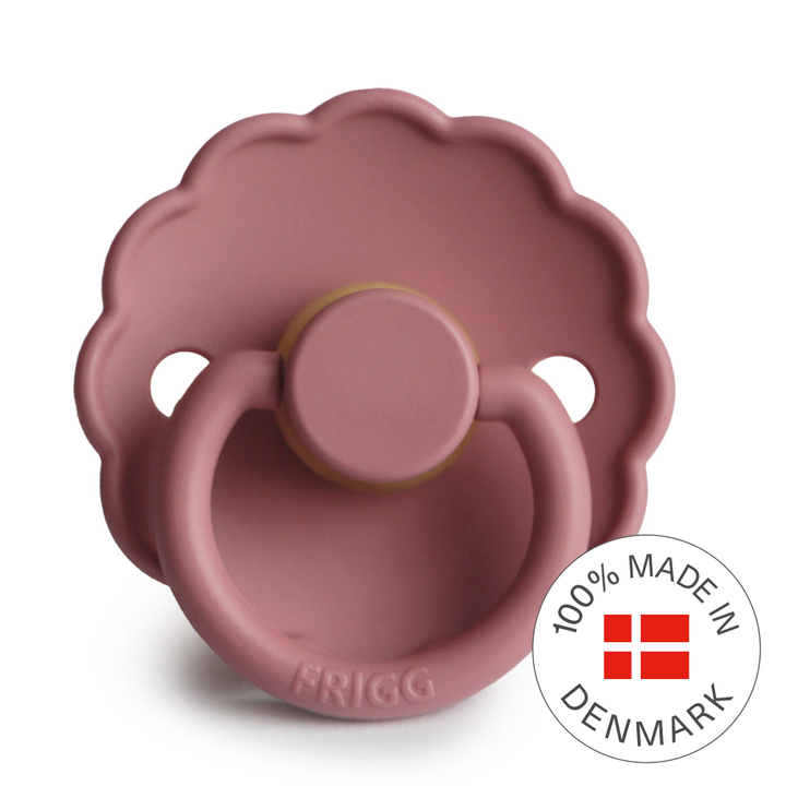 FRIGG Daisy Round Latex Pacifier | Size 2