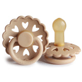 FRIGG Fairytale - Round Latex Pacifier - Emporers New Clothes (Silky Satin)