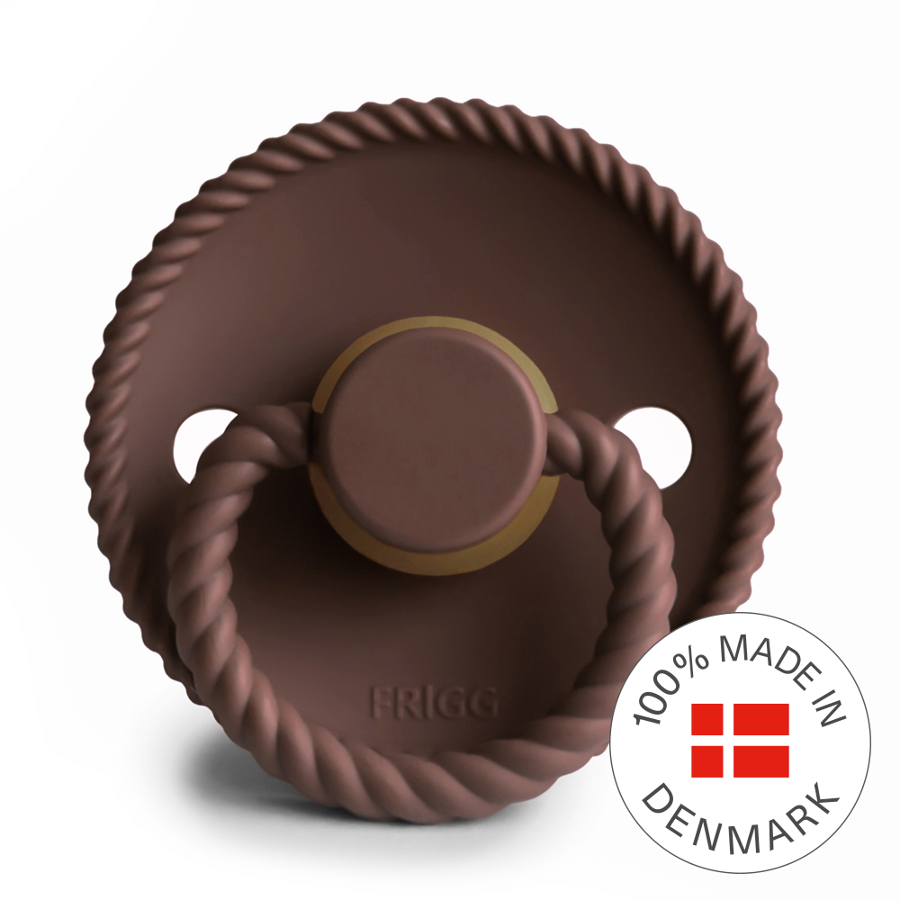 FRIGG Rope - Round Latex Pacifier - Size 2