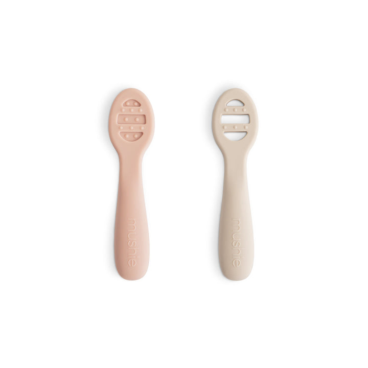 Mushie First Feeding Baby Spoons | 2 Pack